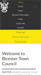 Mobile Screenshot of bicester.gov.uk